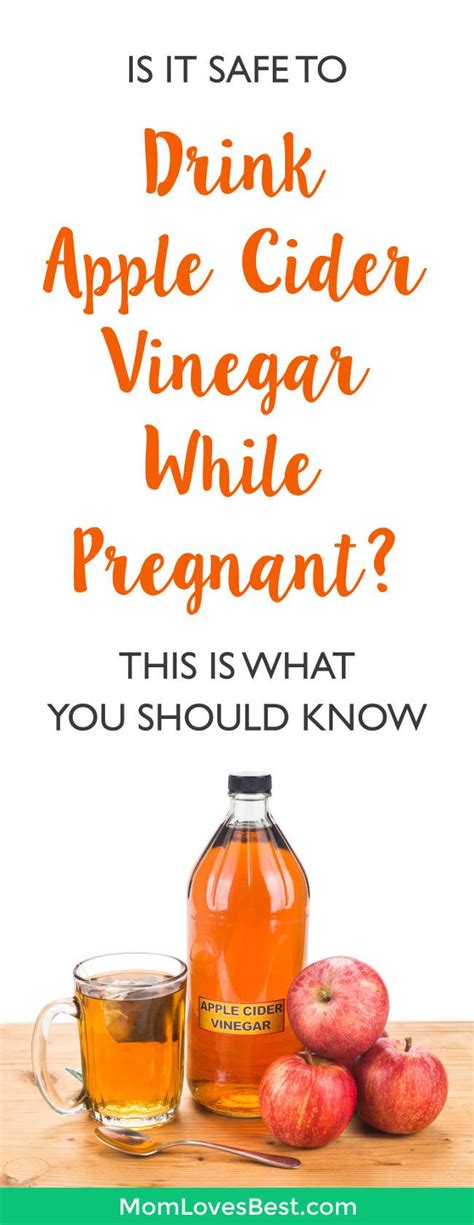 can you drink vinegar while pregnant.